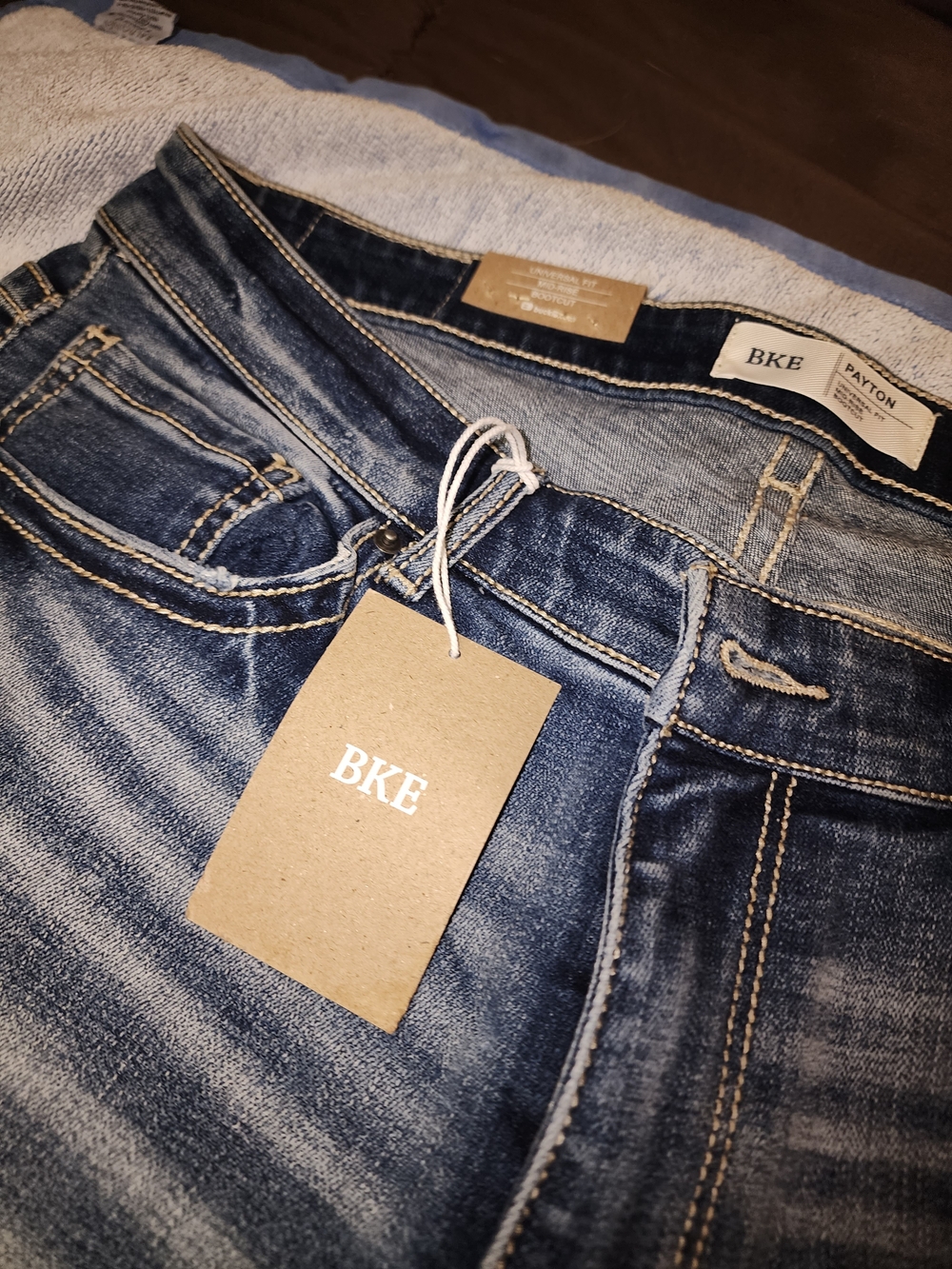 BKE Payton Women's Dark Blue Jeans NWT 32 X 31.5